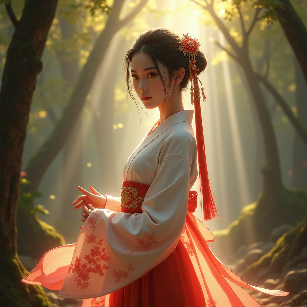 AI Asian Woman Design