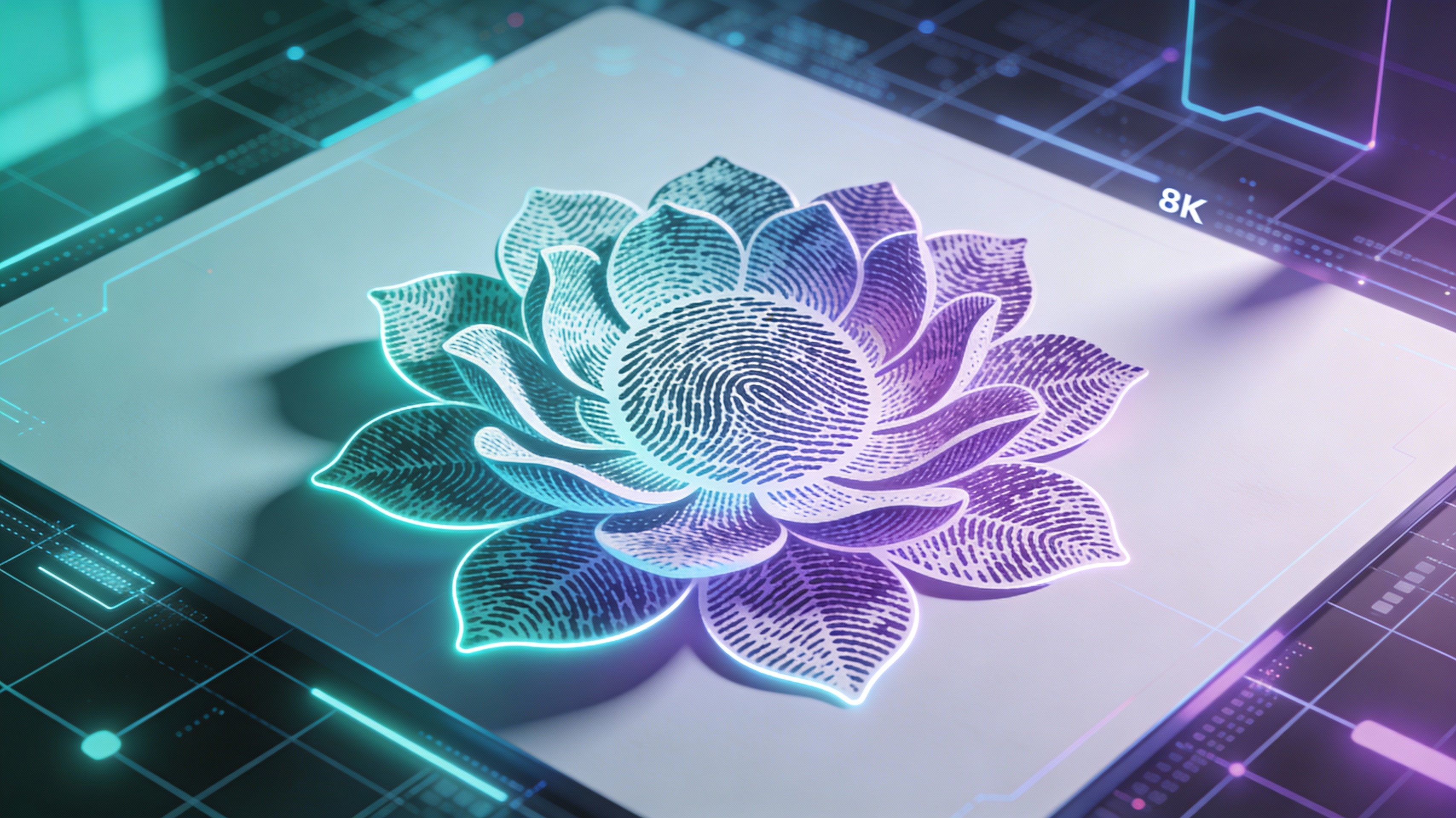 High-Resolution Output - Feature illustration