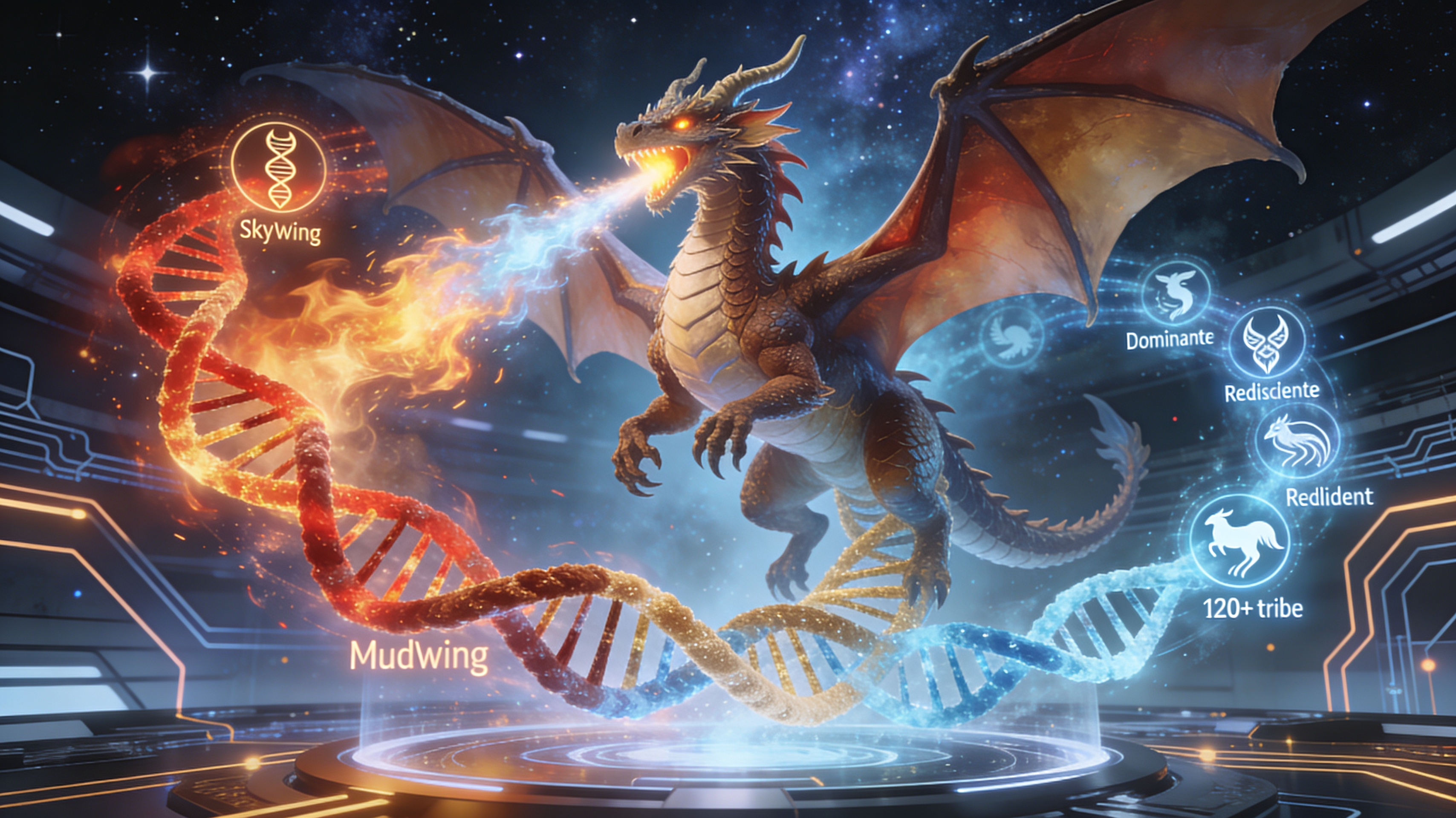 Complex Hybrid Genetics System - Feature illustration