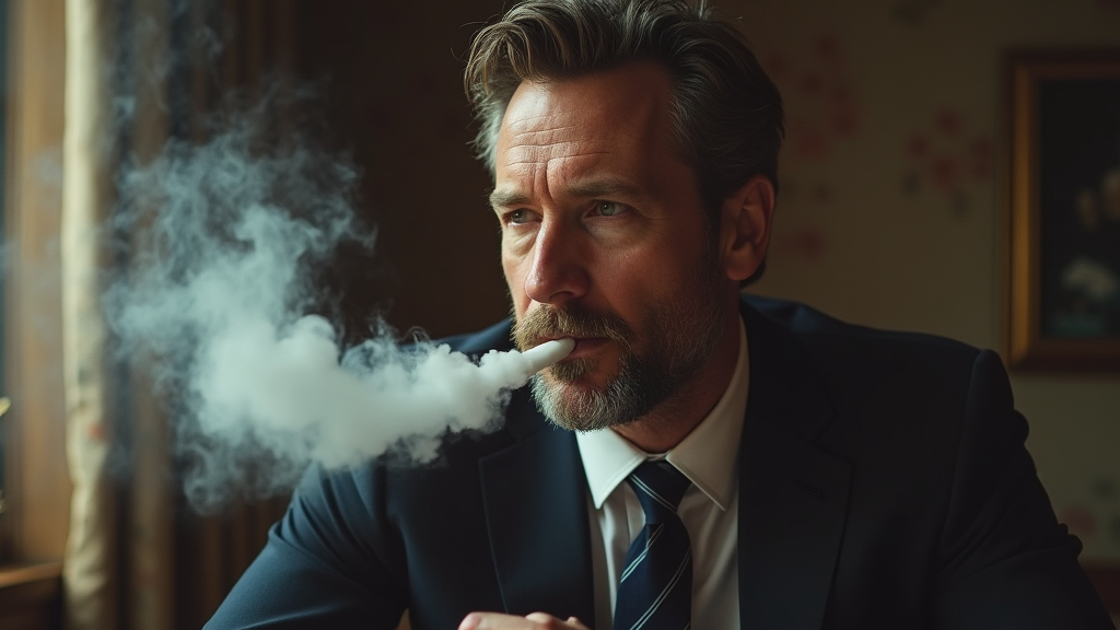 Ben Affleck Smoking