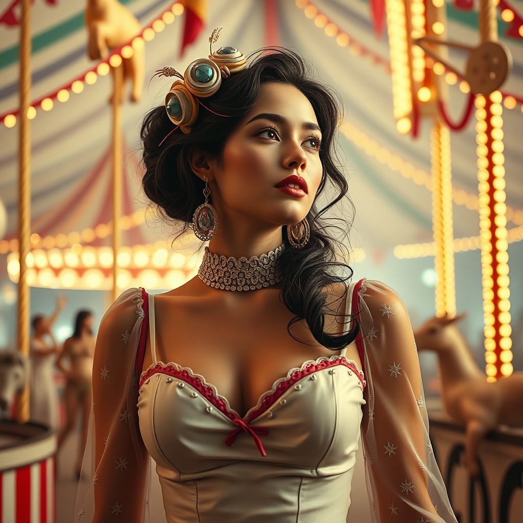 Portrait Circus, Hyperrealistic Art