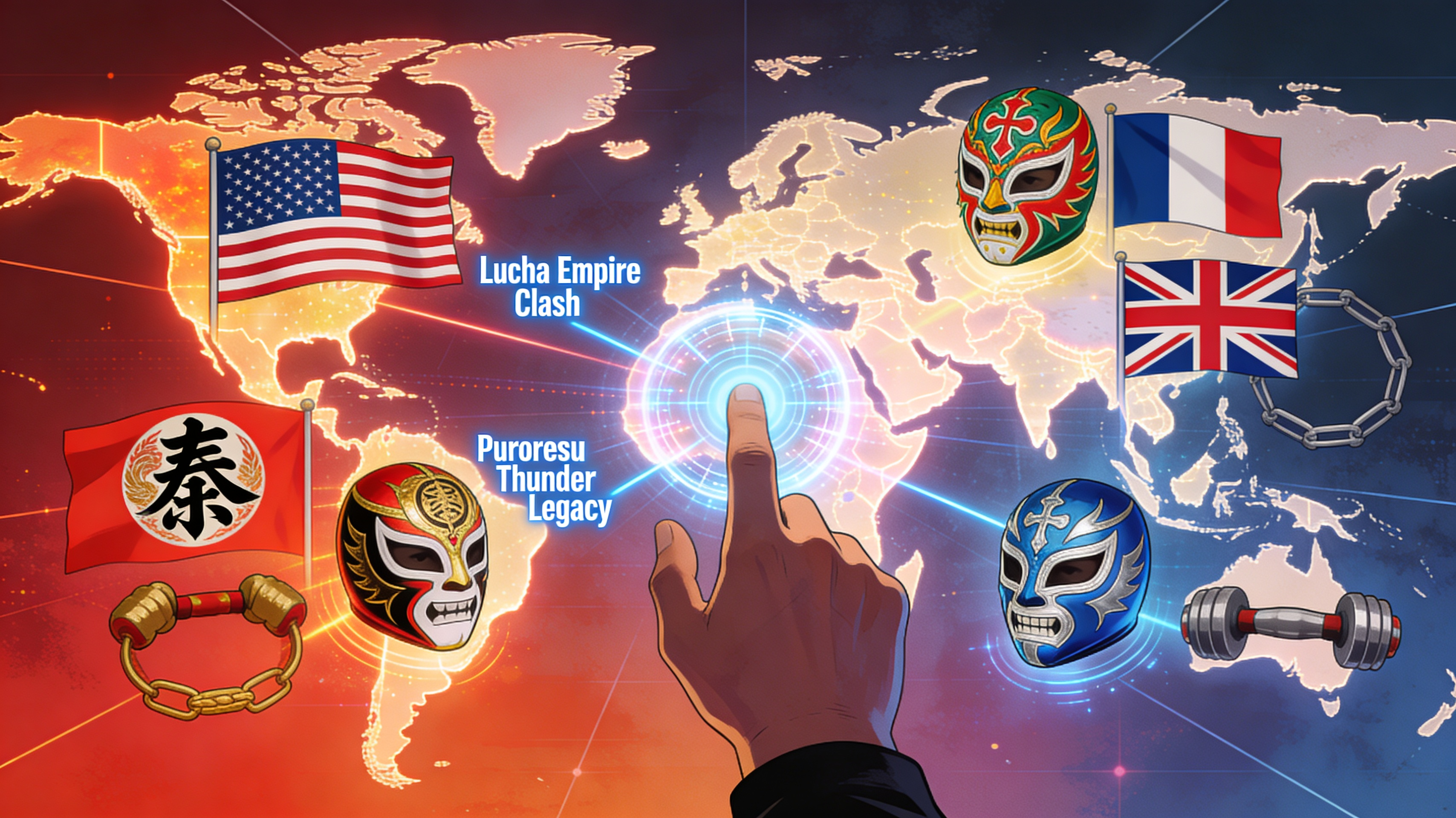 Regional and Cultural Wrestling Variants - Feature illustration