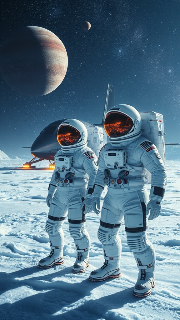 Generated Two Astronauts,