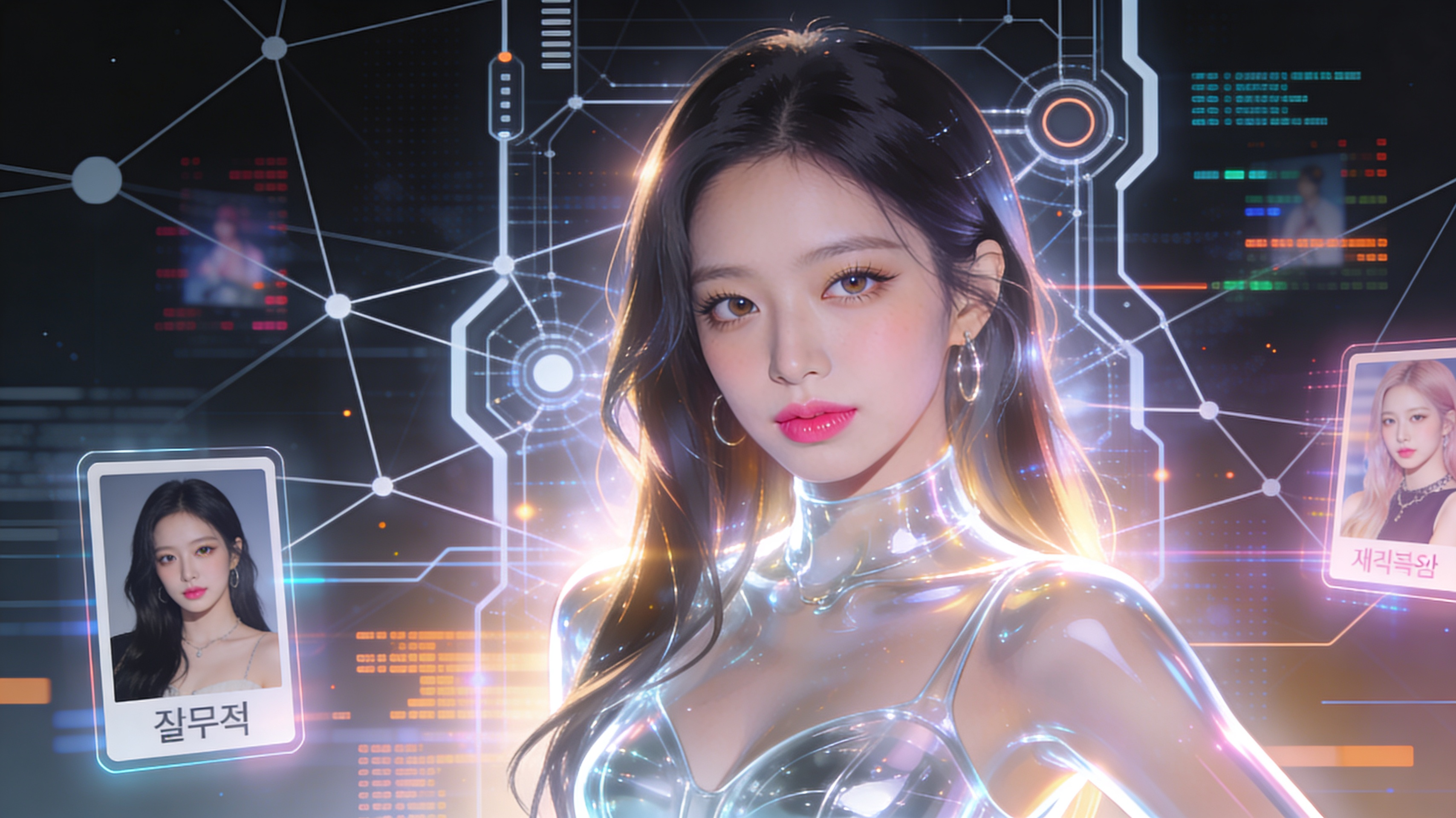 Authentic Korean Entertainment Aesthetics - Feature illustration