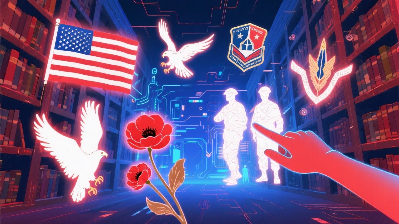 Curated Veterans Day Element Library - Feature illustration