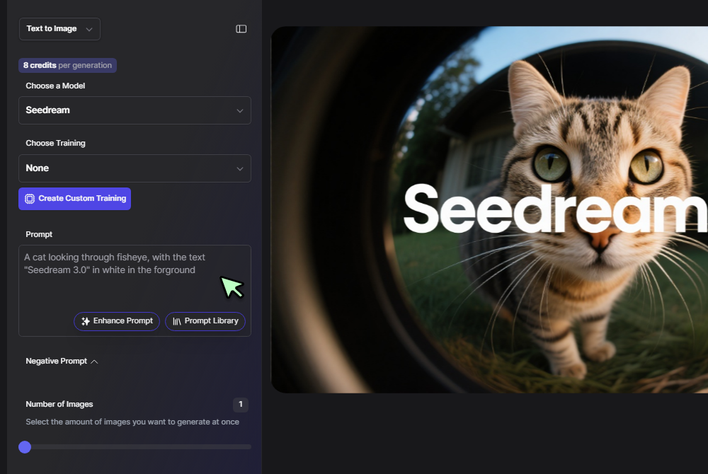 Step 3: Enter Your Prompt and Click Generate