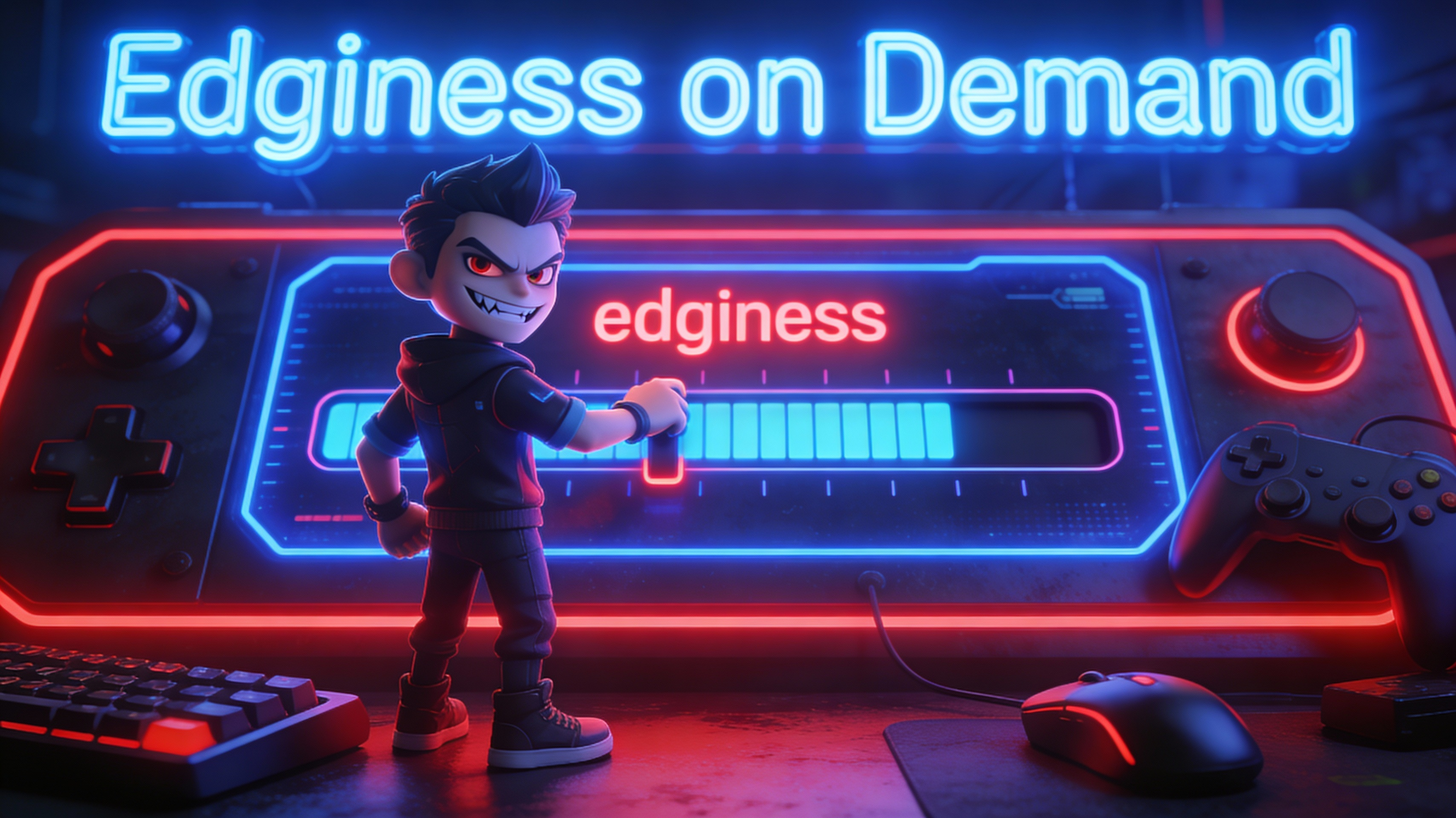 Edginess on Demand - Feature illustration