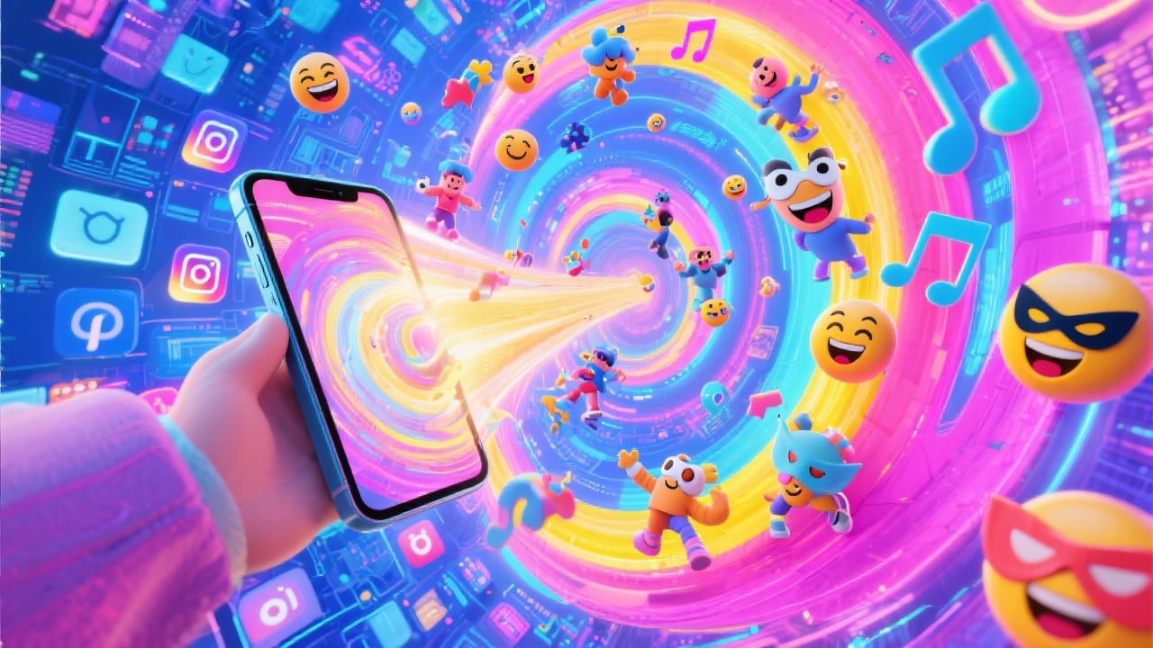 Perfect for Social Media & Entertainment - Feature illustration