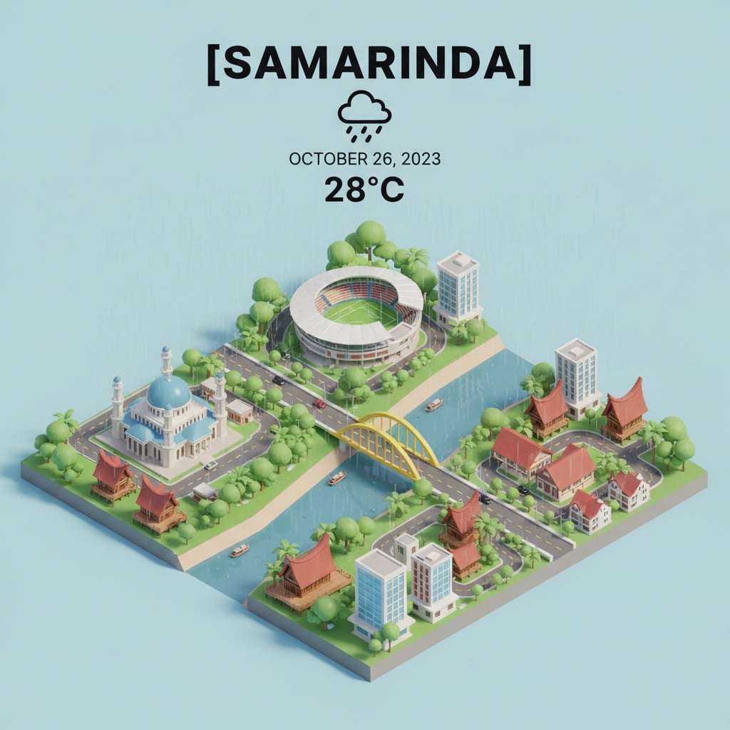 Present A Clear 45 Top Down Isometric Miniature 3d Cartoon