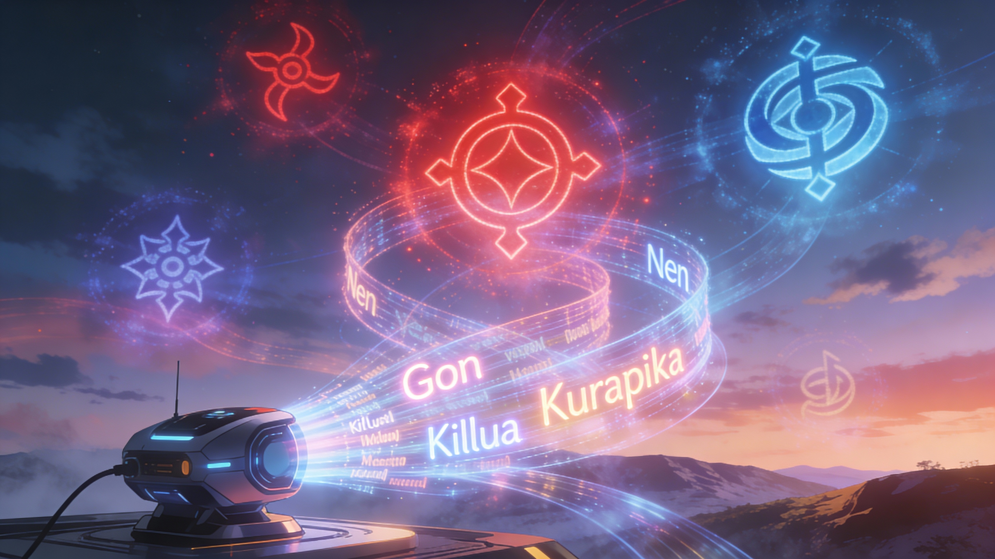 Nen Affinity Recognition - Feature illustration