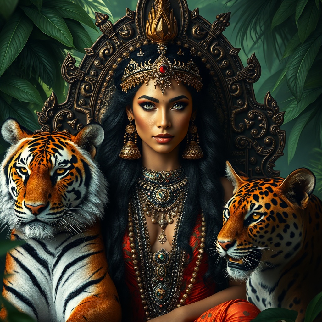 Generated Goddess Embodying