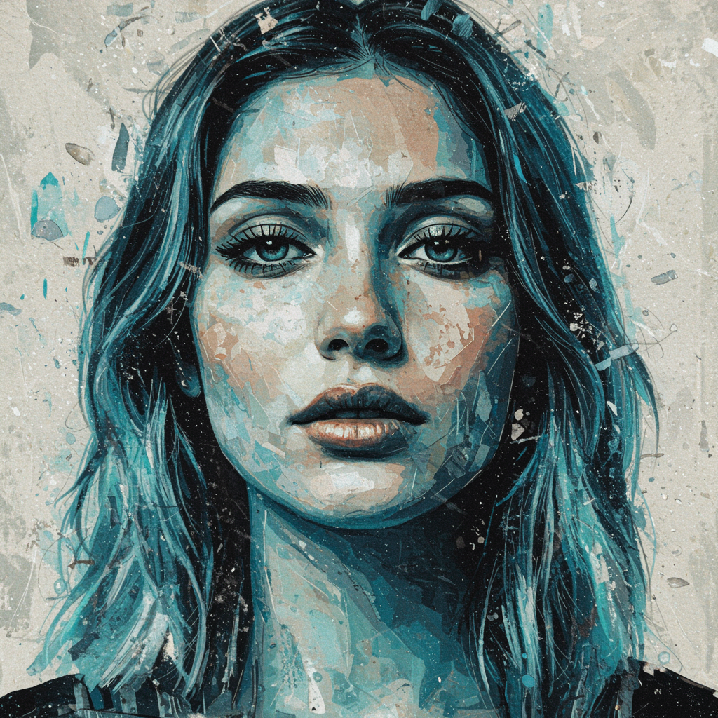 Generated Portrait Collage