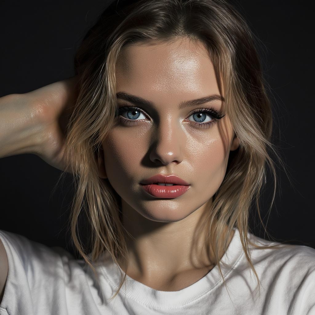 Generated Close-up Portrait