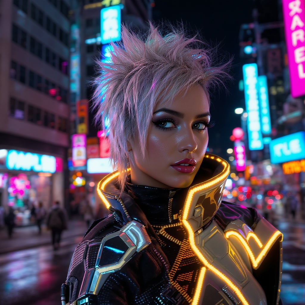 Portrait Girl Hair Art