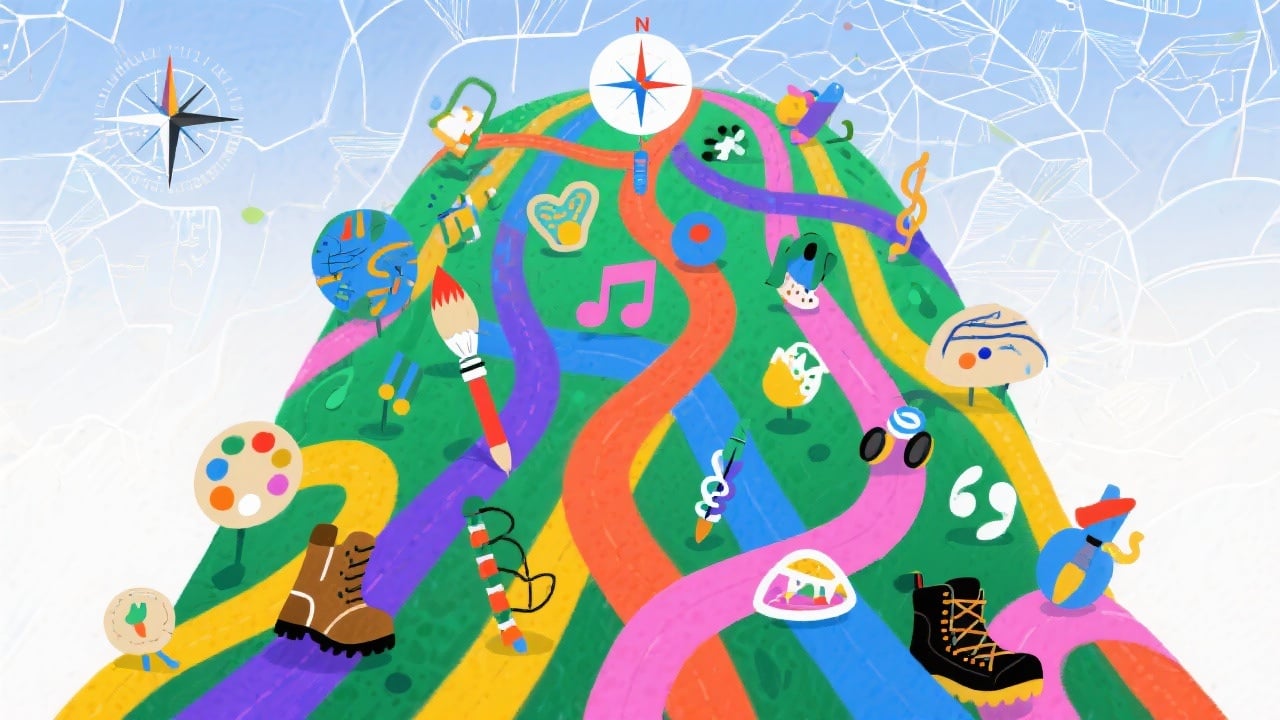 Discover New Interests - Feature illustration