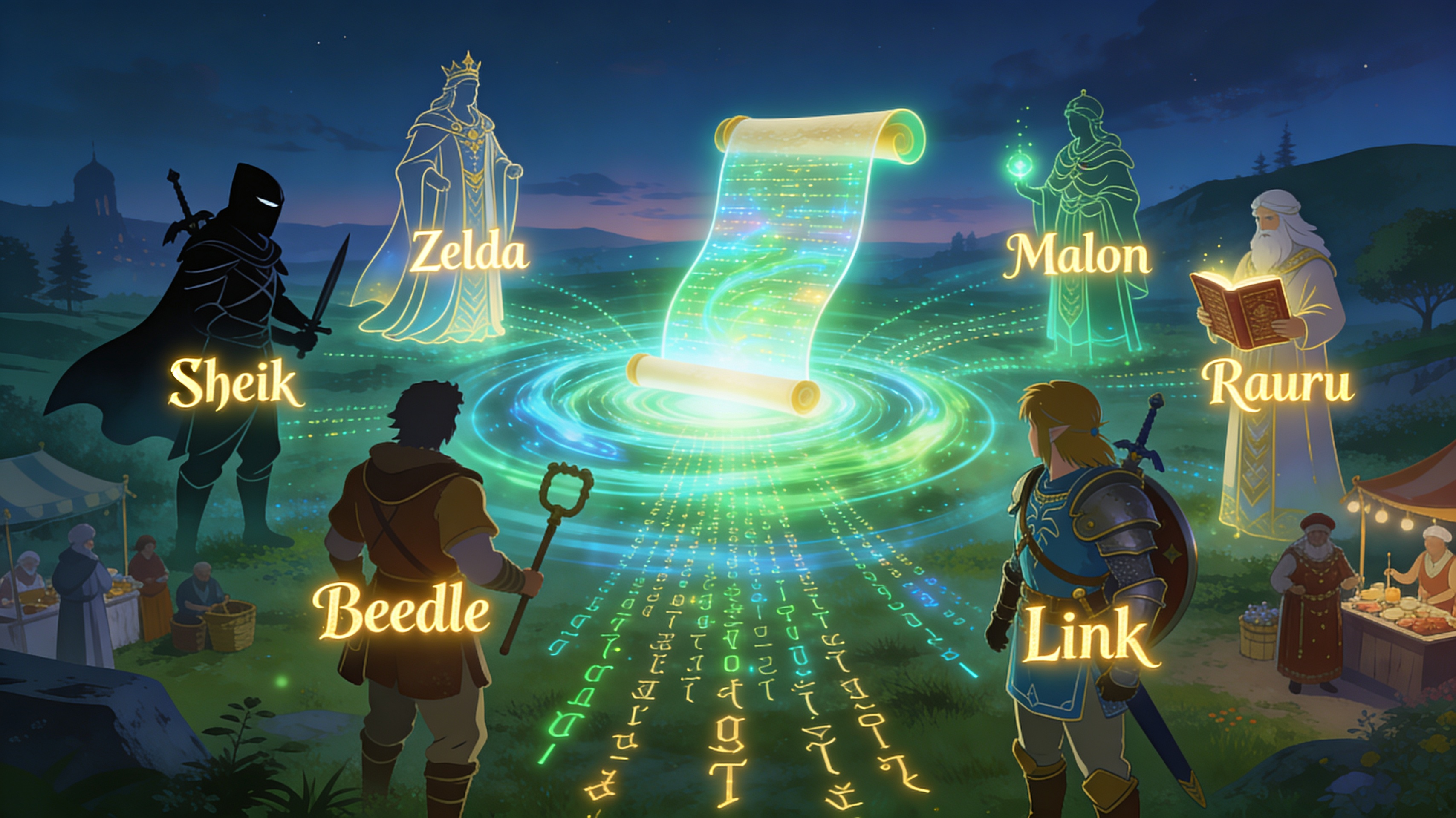 Character Role-Specific Name Generation - Feature illustration