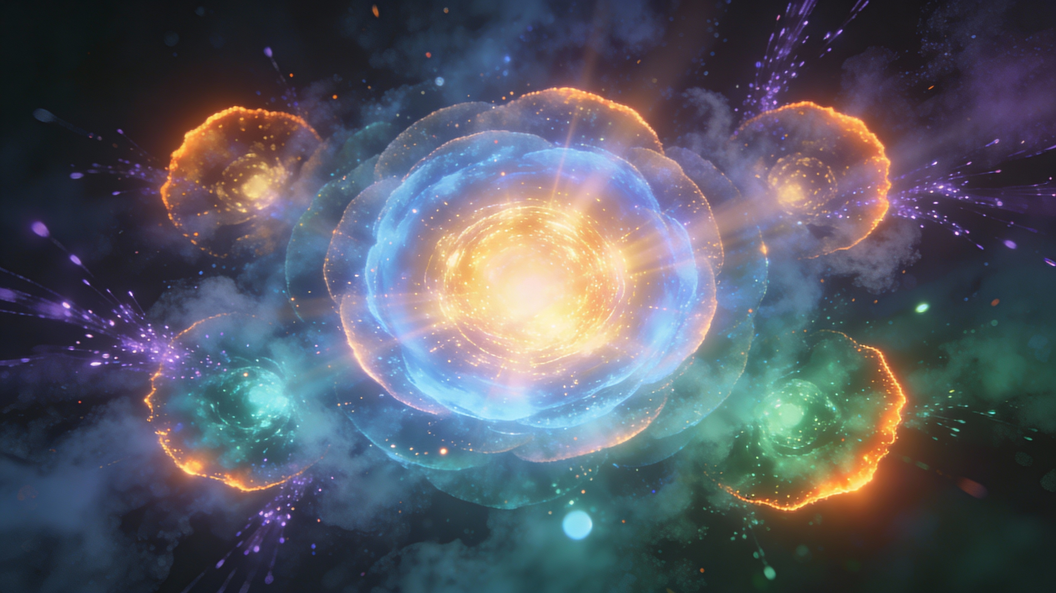 Multi-Layer Glow Composition System - Feature illustration