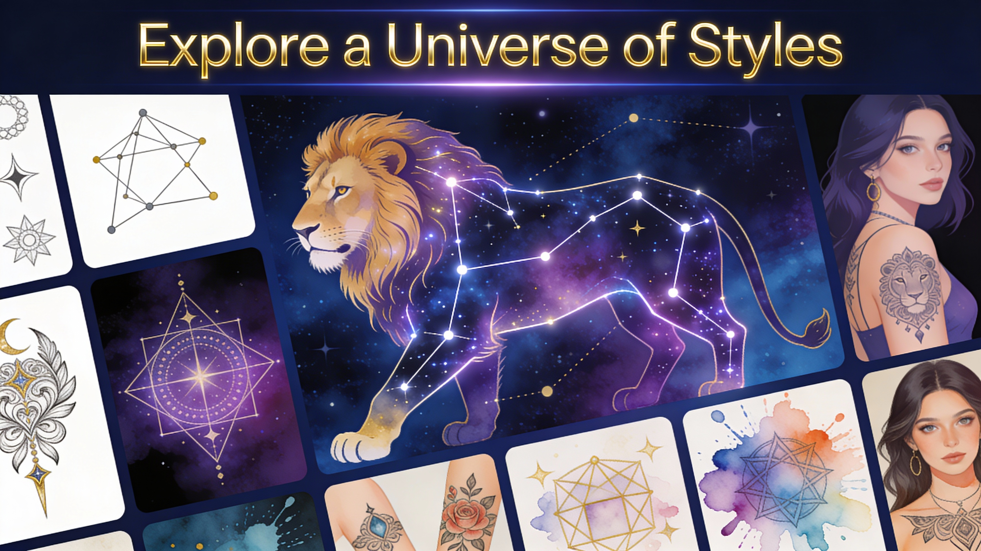 Explore a Universe of Styles - Feature illustration