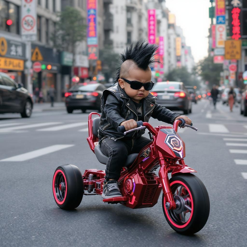 AI Toddler Rock Design