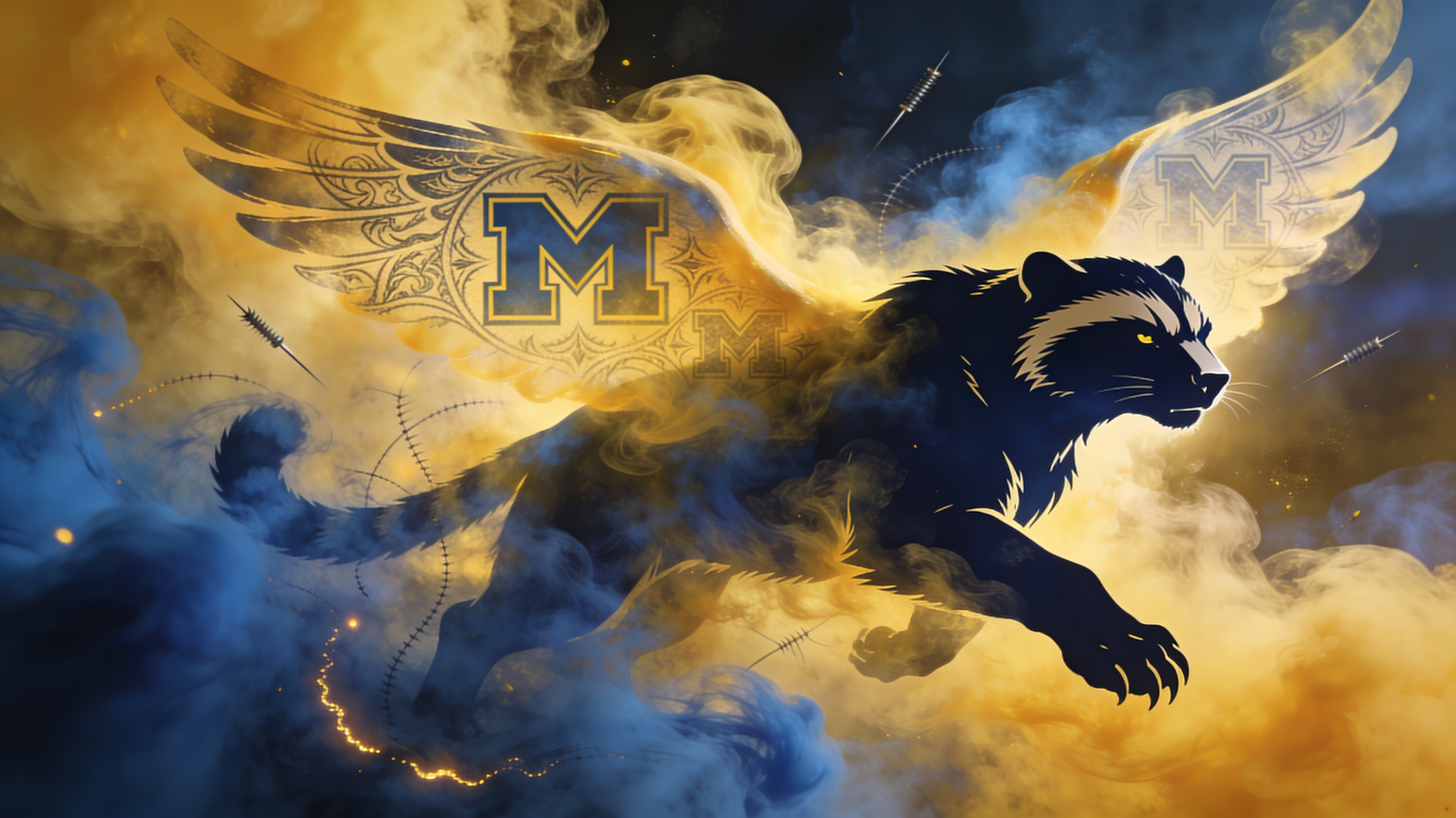 Michigan Wolverines Tattoo Ideas Generator preview
