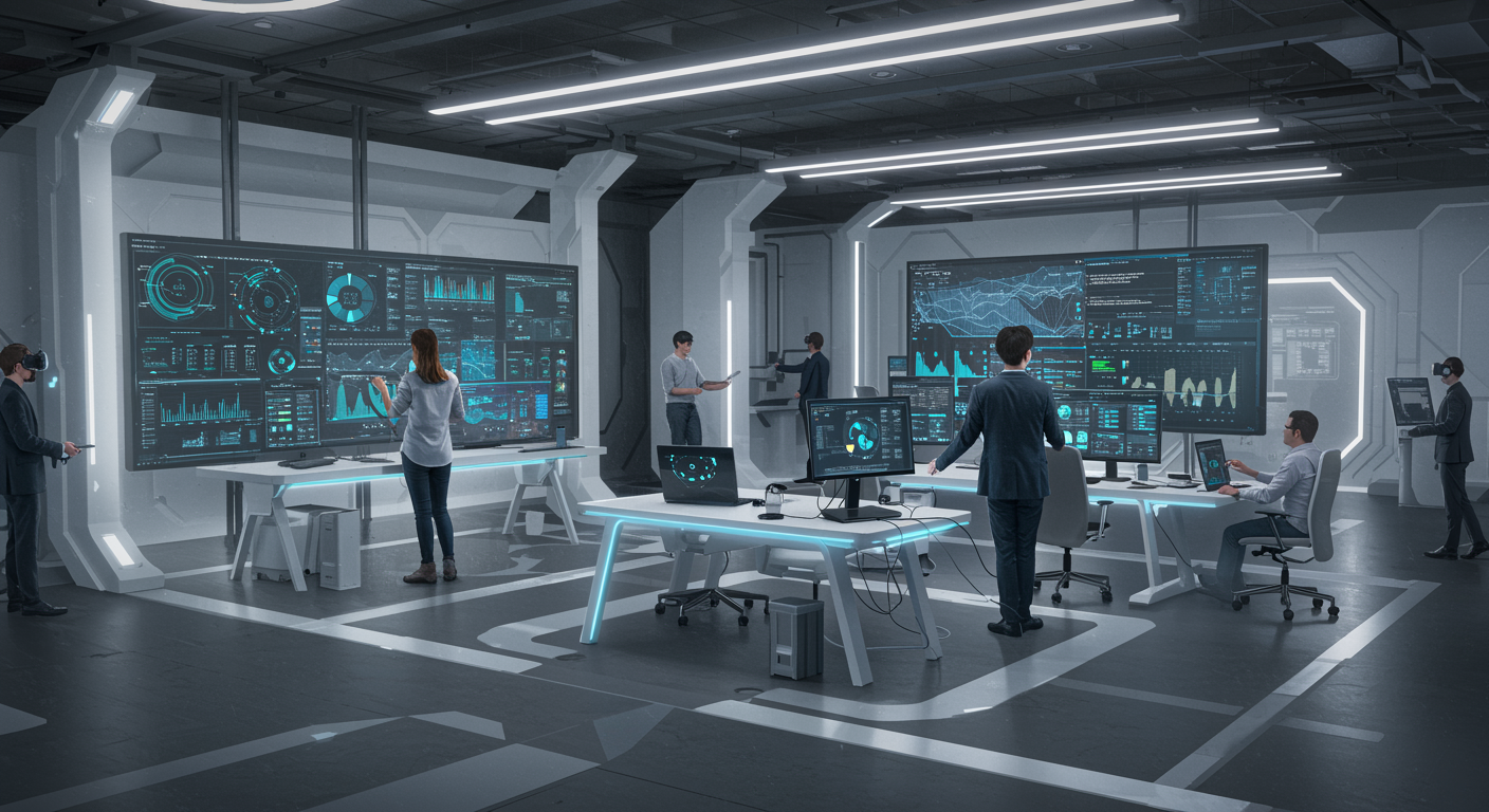 A digital lab that incorporates VR, AR to create b