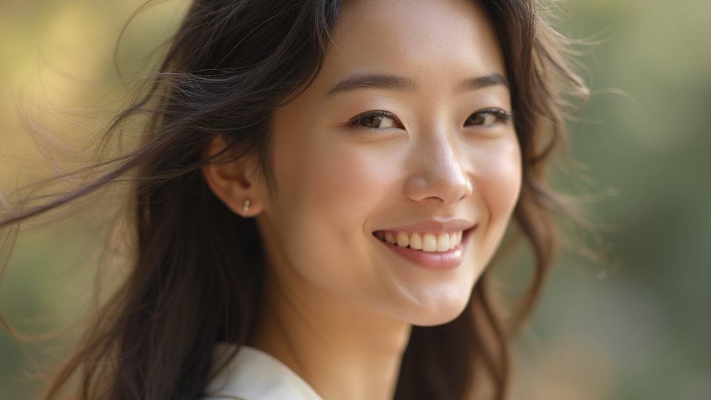 Radiant Korean Woman, Art
