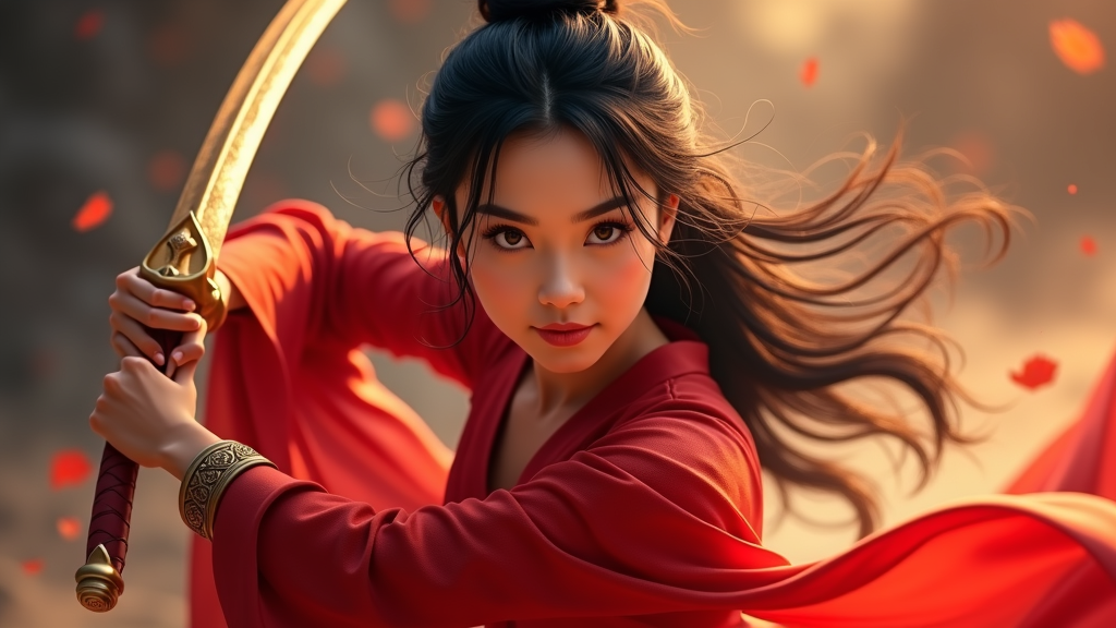 Art Portrait Warrior Artwork