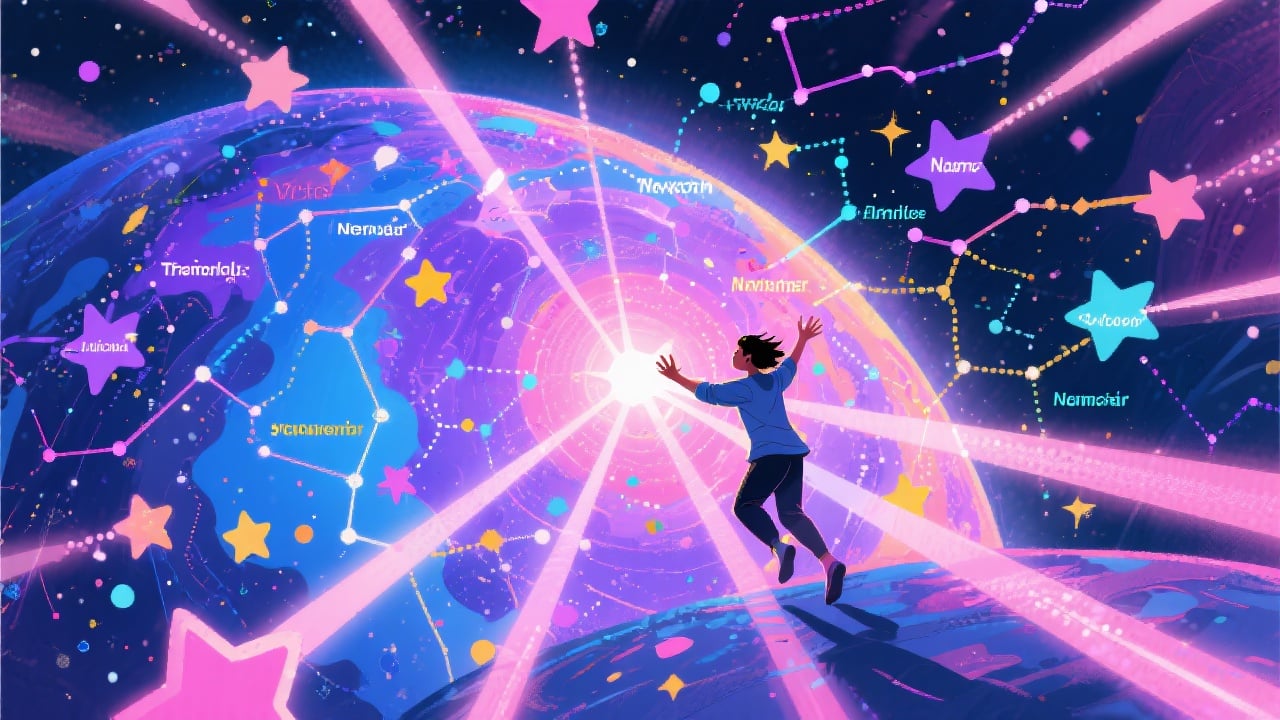 Explore a wide range of name options. - Feature illustration