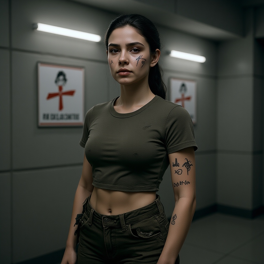 AI Slender Woman Design