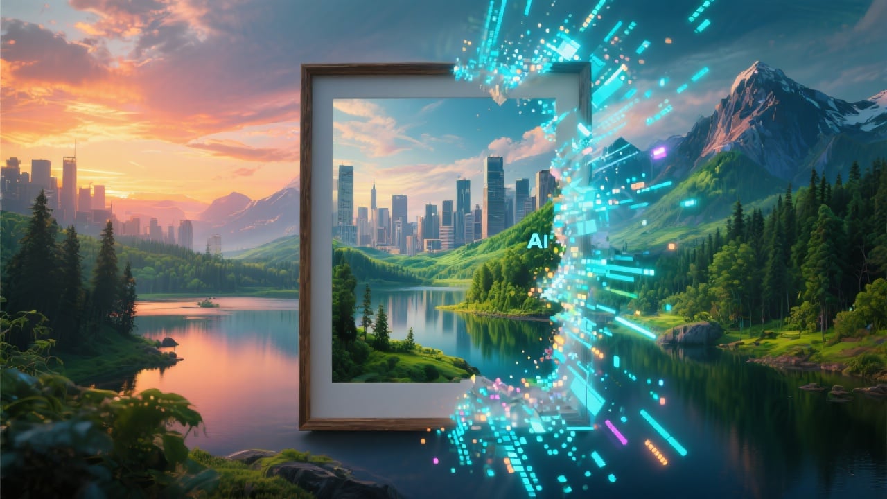 Instant Landscape Art - Feature illustration