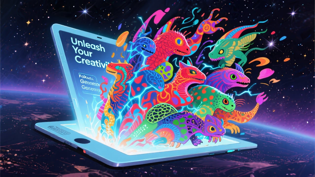 Unleash Your Creativity - Feature illustration