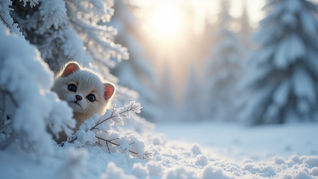 Winter Wonderland Unfolds Art