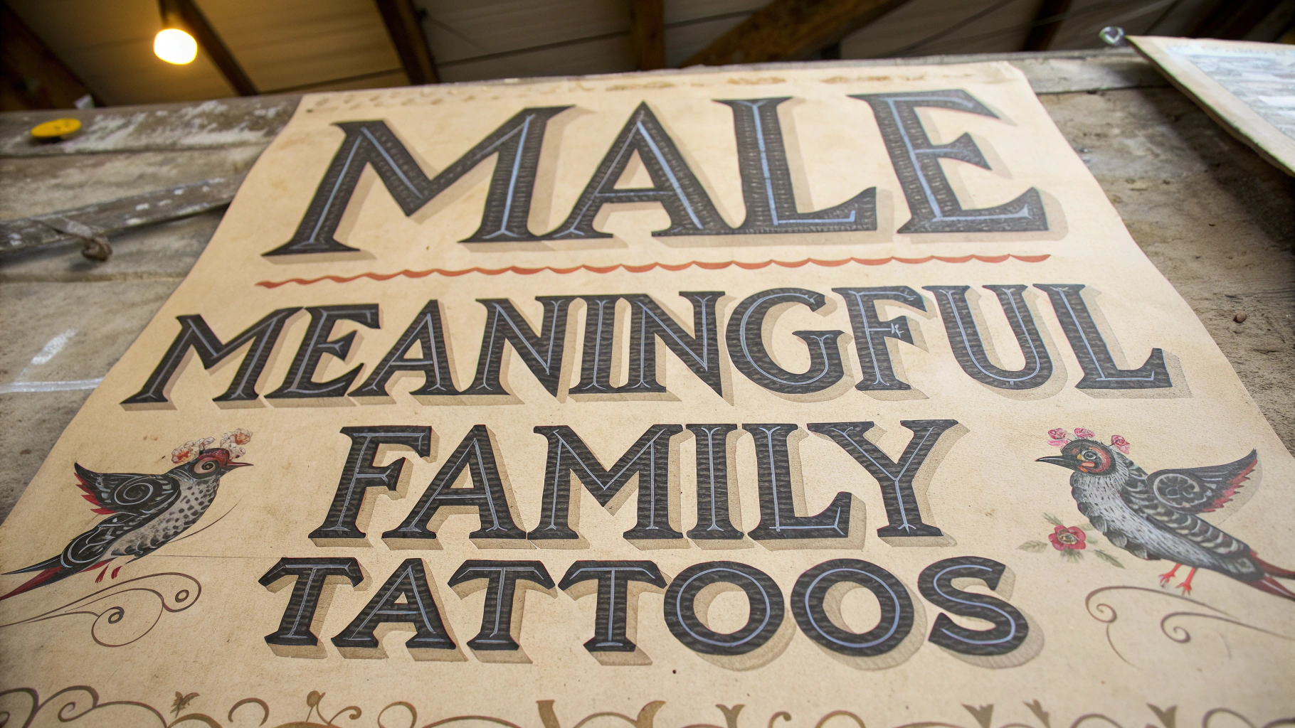 Male Meaningful Family Tattoos preview