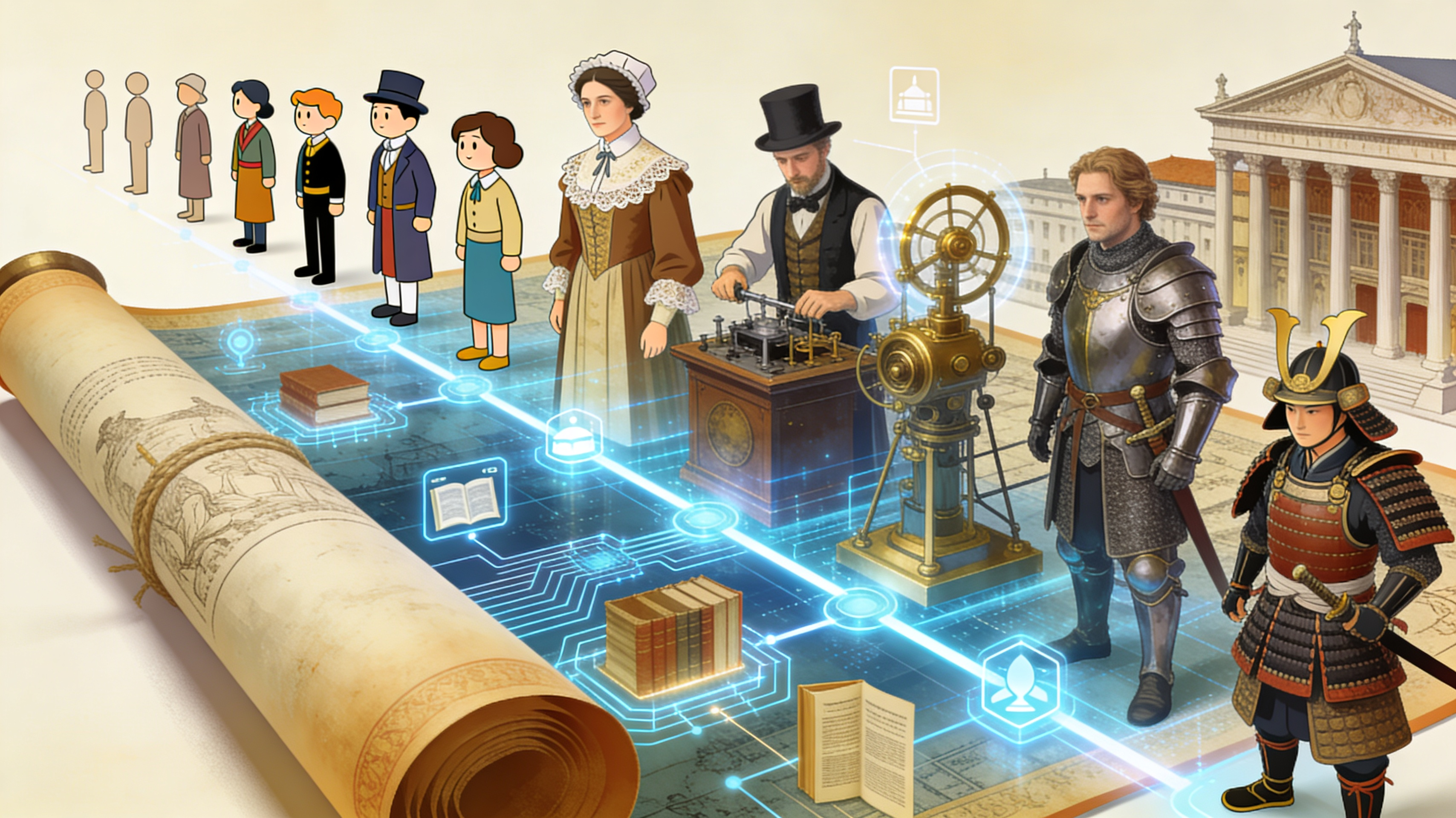 Period-Specific Visual Accuracy - Feature illustration