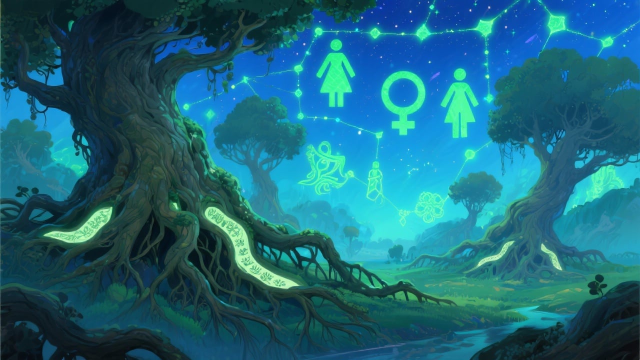 AI-Powered Backstory Generation - Feature illustration