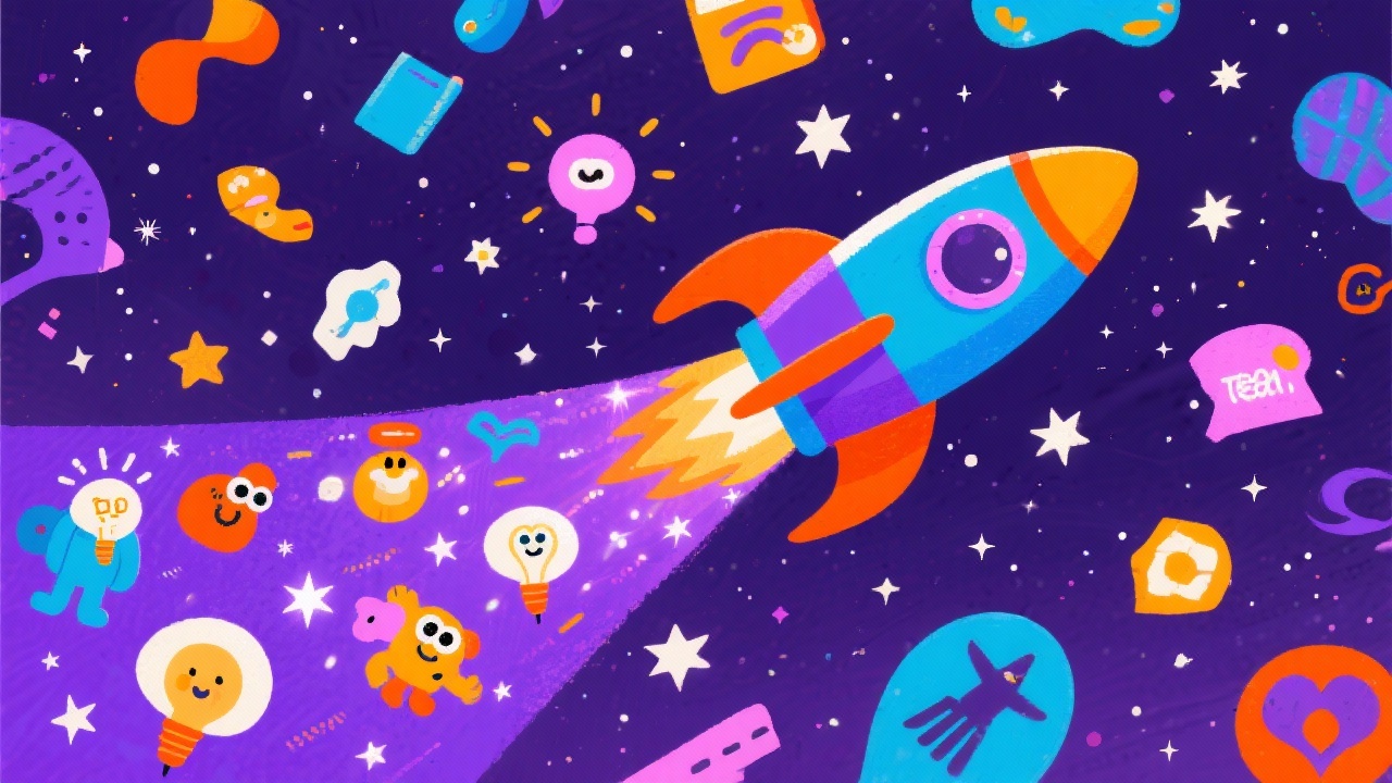 Get Unique & Creative Ideas - Feature illustration