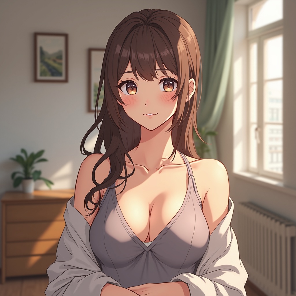 Transform The Uploaded Anime/cartoon/drawing Into Transform the uploaded anime/cartoon/drawing into an ultra-photorealistic, lifelike photograph of a real adult human being in real life. The person is cosplaying the exact character with 100% identical pose, posture, hand gestures, facial expression, eye direction, hairstyle, hair color, outfit, accessories, props, and background elements. Preserve every single detail of the composition and camera angle as in the original image but instead realistic. The entire setting should be transformed to photorealism with cinematic camera techniques such as depth of field and focus, all objects should have detailed realistic texture. Adjust all exaggerated anime/cartoon proportions to natural, attractive real-human anatomy (realistic body ratios, normal-sized eyes, subtle bone structure). Add photorealistic skin texture with pores and subtle imperfections, lifelike eyes with catchlights and depth, detailed hair strands, realistic fabric folds and material textures, natural shadows, cinematic studio lighting or matching the original scene lighting perfectly. Ultra-high detail, sharp focus, 8K resolution, professional photography quality, no cartoon/illustration/anime artifacts remaining,