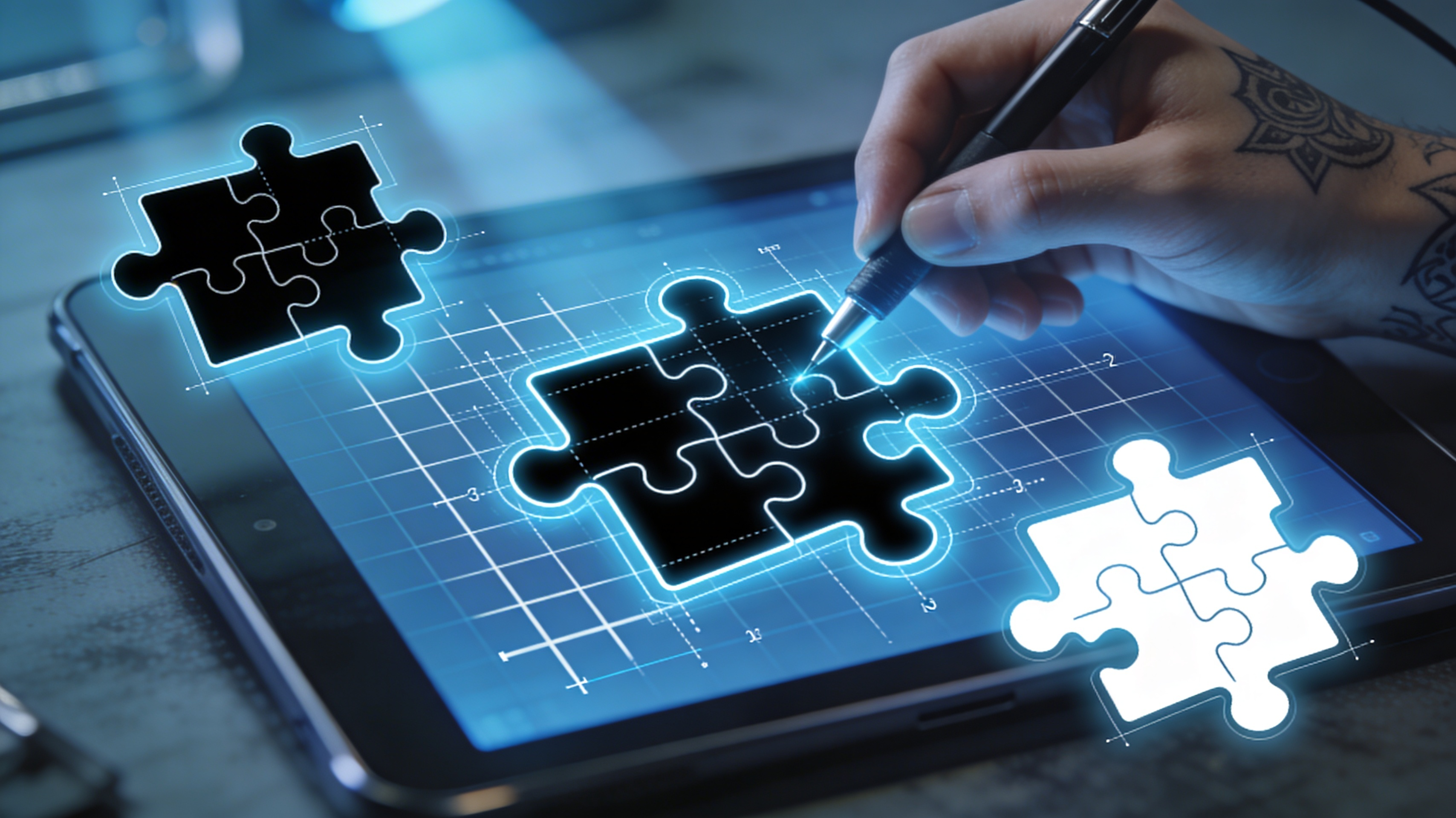 Stencil Optimization for Tattoo Artists - Feature illustration