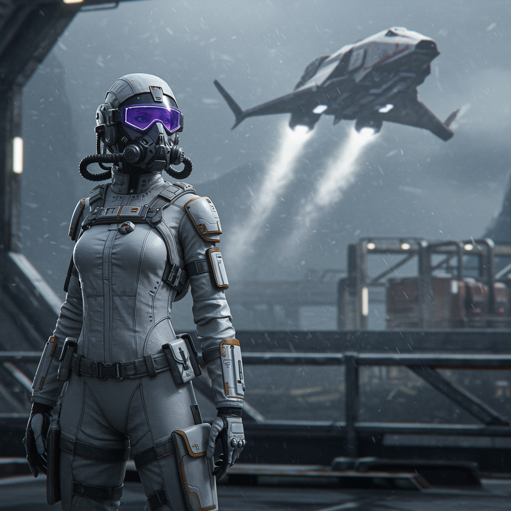 AI Figure White Design