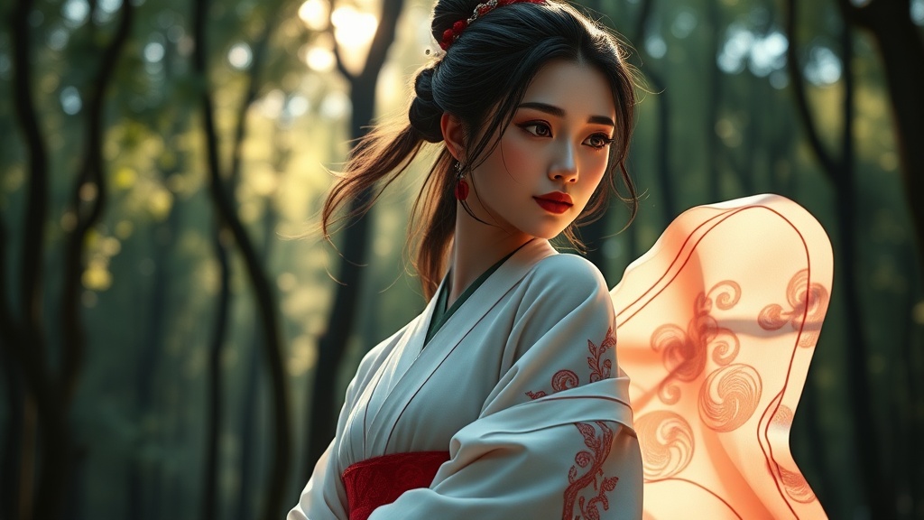 AI Asian Woman Design
