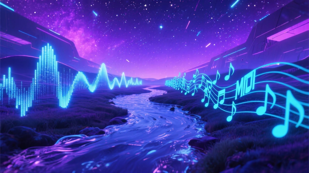 Export as WAV or MIDI for Ultimate Flexibility - Feature illustration