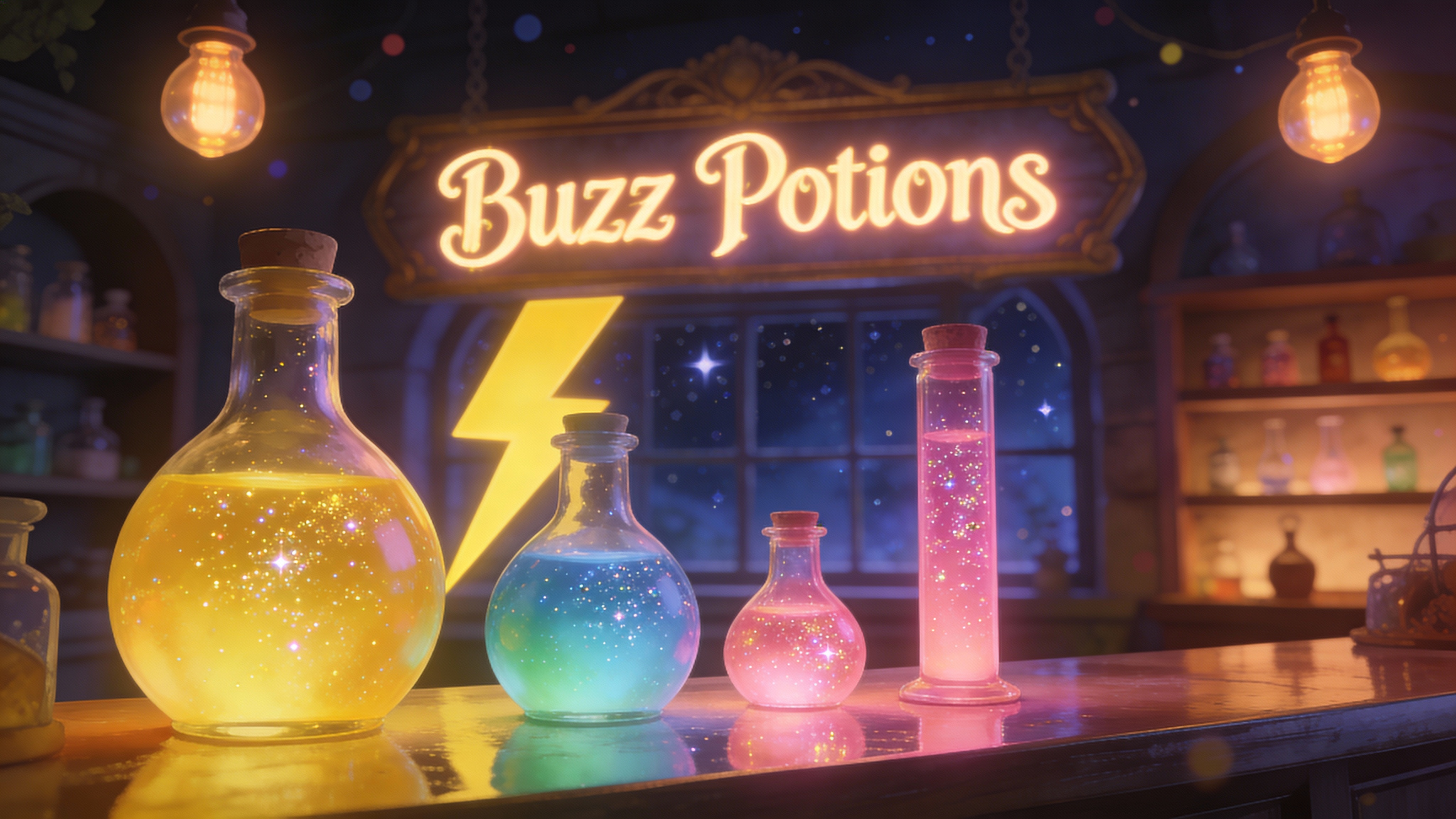 A Whimsical, Enchanting Potion Shop