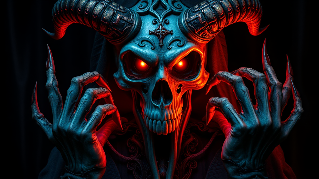 Generated Skull Demon