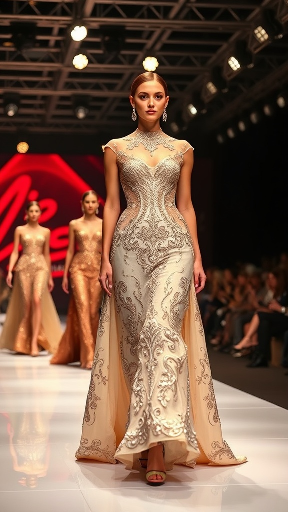 Fashion Exhibition Where Artwork