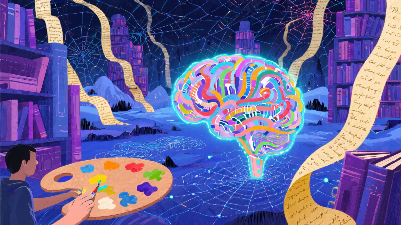 For Creative Endeavors - Feature illustration