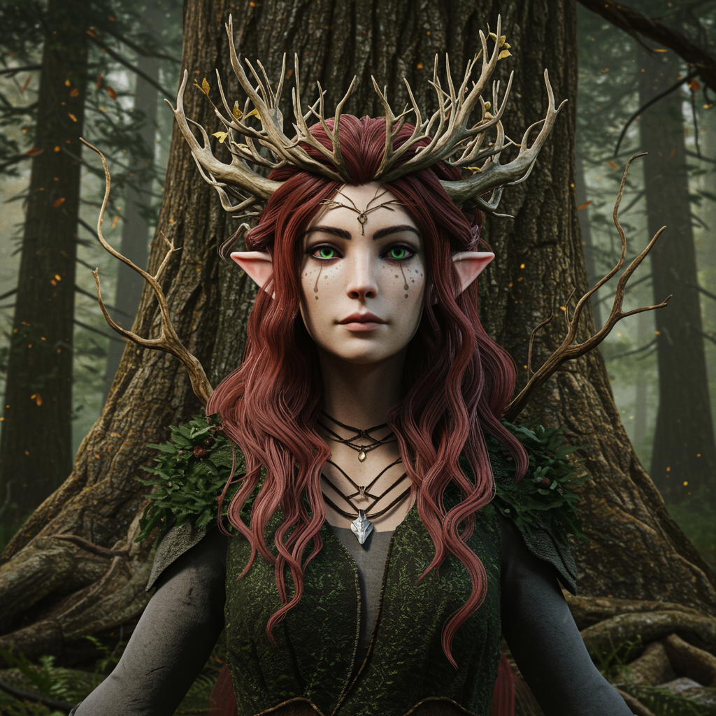 Generated Enchanting Woodland