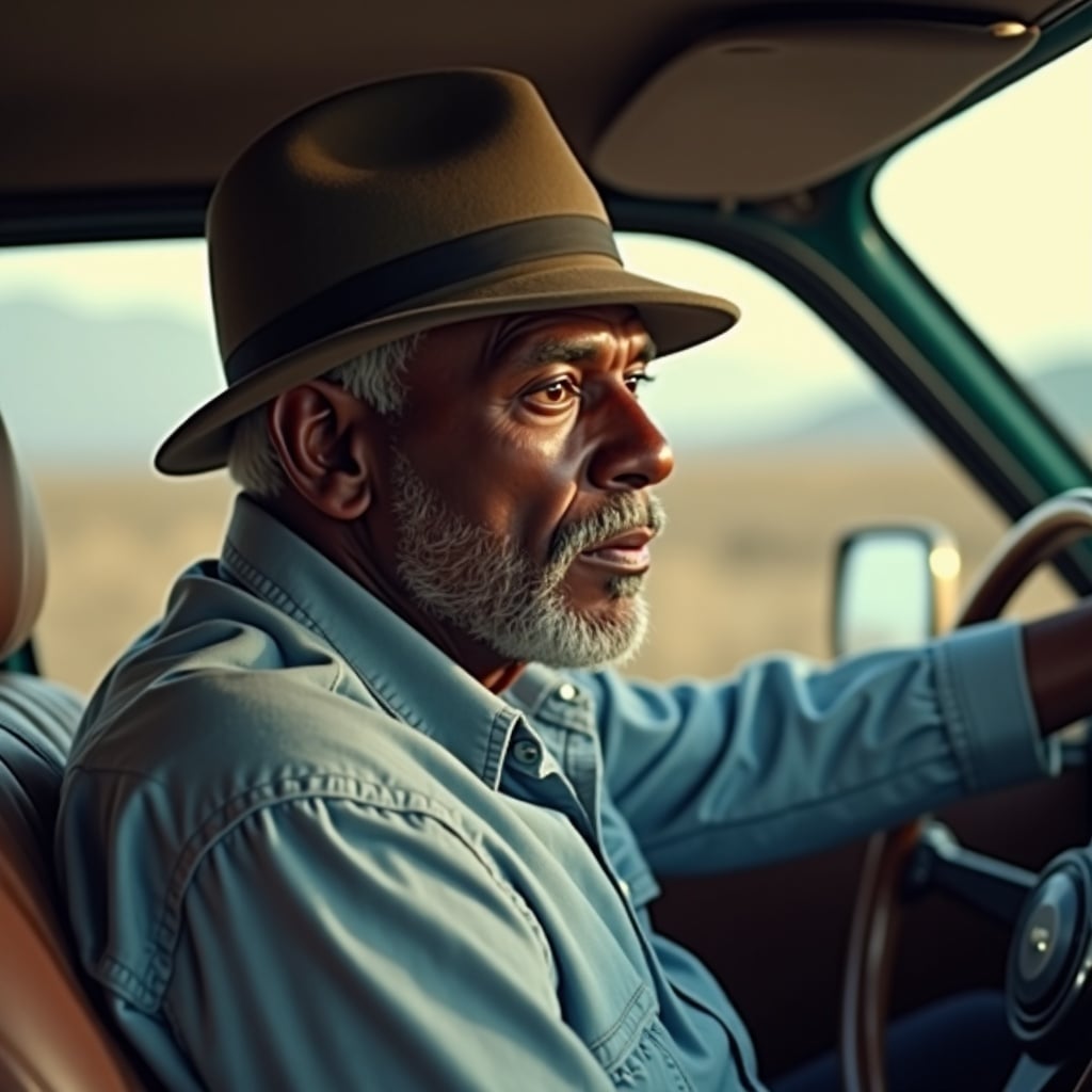 Create A 15 Second Clip Of An Old Black Man