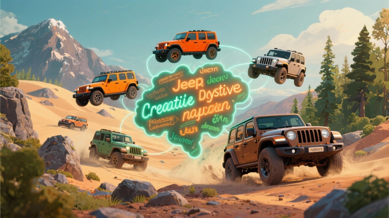 Tailored to Your Jeep's Personality - Feature illustration
