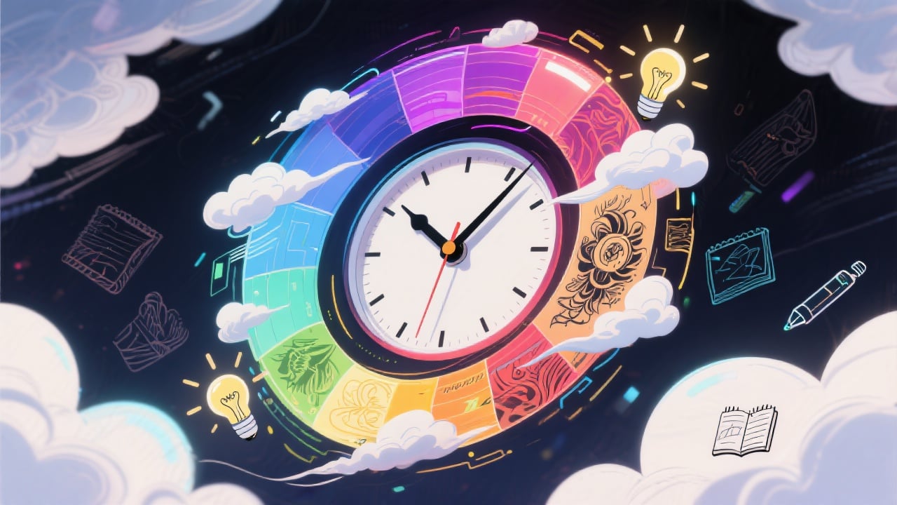 Save Time and Inspiration - Feature illustration