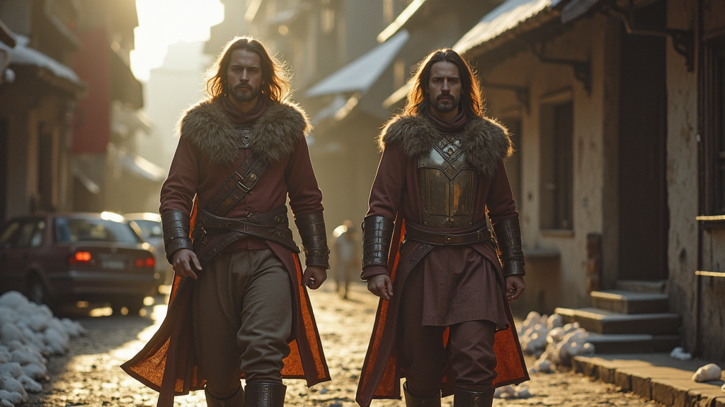 Realistic Characters and Scenes - Feature illustration